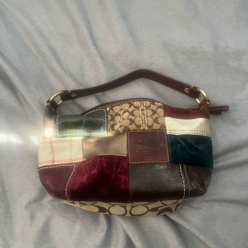 Patchwork Shoulder Bag - image 3